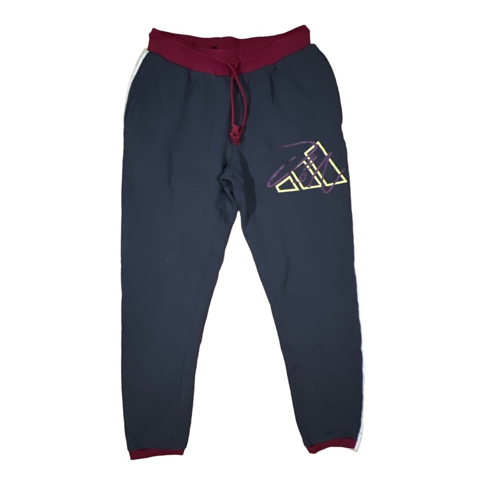 ADIDAS Jogger Lounge Pants size M blue F1-34